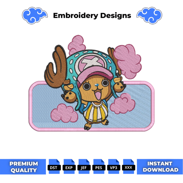 Chopper Embroidery Design